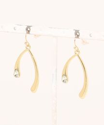 【lea.acc*maamee*】デザインチャームピアス