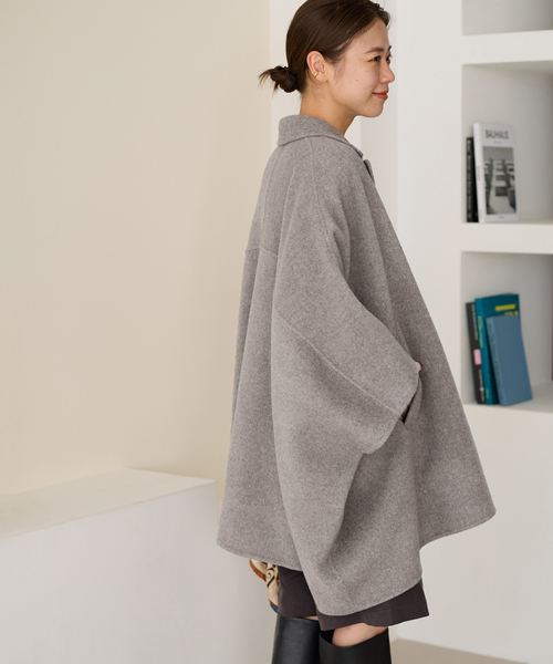 JOURNAL STANDARD relumeピュアラムウールポンチョ JOURNAL STANDARD relume(ジャーナルスタンダード レリューム