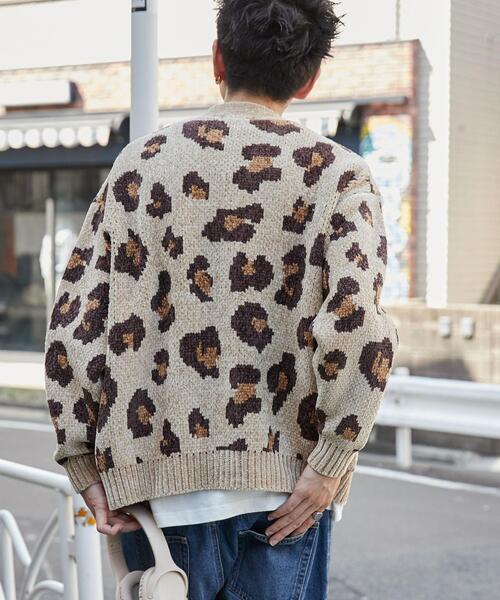 WEGO(ウィゴー)の「WEGO/ベロアモールパターンカーディガン(カーディガン/ボレロ・メンズ・グレー系その他2/ベージュ/グリーン系その他2/グレー・MEDIUM/LARGE)」の19枚目の写真