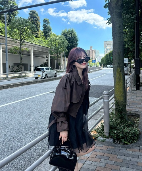 RiLi(リリ)の「レクタングルミニボストン【RL】(ボストンバッグ・レディース・アイボリー/ブラック/ブラウン/レッド・FREE)」の17枚目の写真