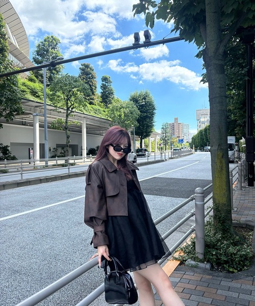 RiLi（リリ）の「レクタングルミニボストン【RL】（ボストンバッグ・レディース・アイボリー/ブラック/ブラウン/レッド・FREE）」の19枚目の写真