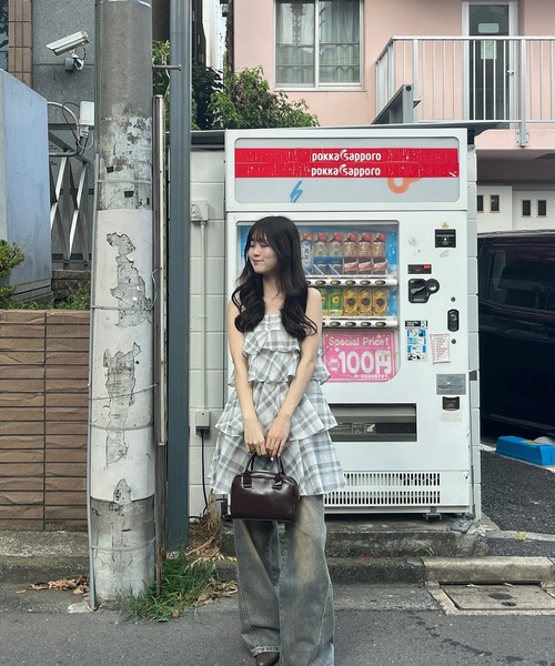 RiLi（リリ）の「レクタングルミニボストン【RL】（ボストンバッグ・レディース・アイボリー/ブラック/ブラウン/レッド・FREE）」の20枚目の写真