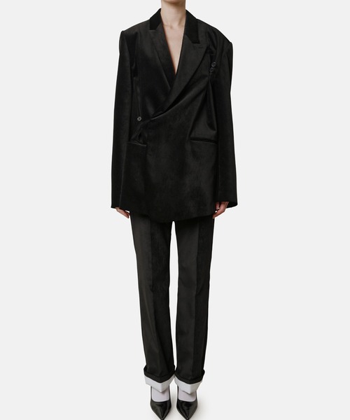 iRENE(アイレネ)の「アシンメトリカルクラシックジャケット / Asymmetrical Classic Jacket(テーラードジャケット・レディース・ブラック・36)」の8枚目の写真