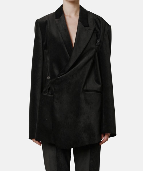 iRENE(アイレネ)の「アシンメトリカルクラシックジャケット / Asymmetrical Classic Jacket(テーラードジャケット・レディース・ブラック・36)」の3枚目の写真