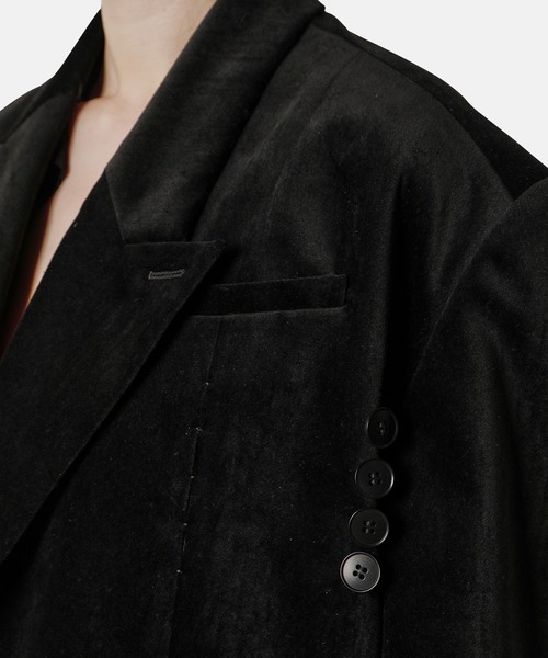 iRENE(アイレネ)の「アシンメトリカルクラシックジャケット / Asymmetrical Classic Jacket(テーラードジャケット・レディース・ブラック・36)」の12枚目の写真