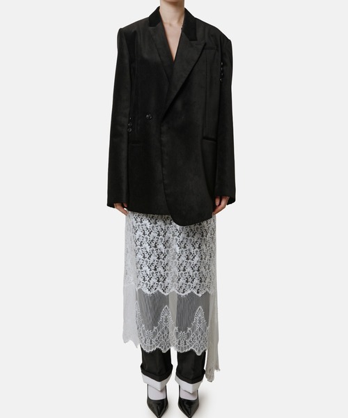 iRENE(アイレネ)の「アシンメトリカルクラシックジャケット / Asymmetrical Classic Jacket(テーラードジャケット・レディース・ブラック・36)」の10枚目の写真