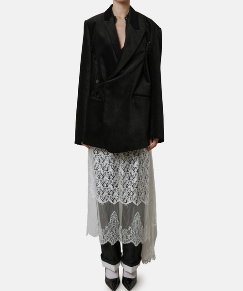 iRENE(アイレネ)の「アシンメトリカルクラシックジャケット / Asymmetrical Classic Jacket(テーラードジャケット・レディース・ブラック・36)」の9枚目の写真