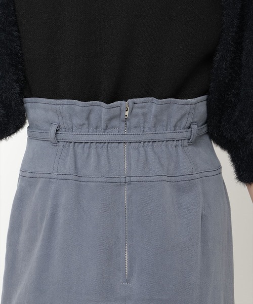 【セール】配色ステッチＡラインスカート（スカート）｜REDYAZEL（レディアゼル）