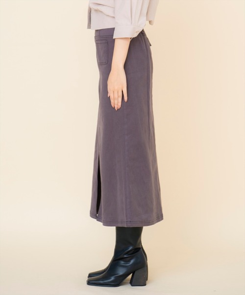 【セール】配色ステッチＡラインスカート（スカート）｜REDYAZEL（レディアゼル）