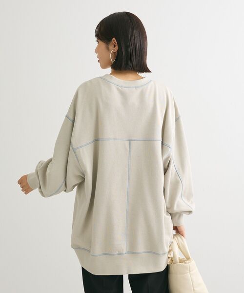 Sugar spoon（シュガースプーン）の「・SUGAR　SPOON　カラーstスウェット（スウェット・レディース・グリーン/ライトグレー/パープル/ブラック/チャコールグレー・FREE）」の16枚目の写真