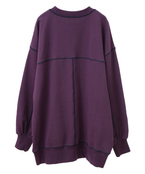 Sugar spoon（シュガースプーン）の「・SUGAR　SPOON　カラーstスウェット（スウェット・レディース・グリーン/ライトグレー/パープル/ブラック/チャコールグレー・FREE）」の21枚目の写真