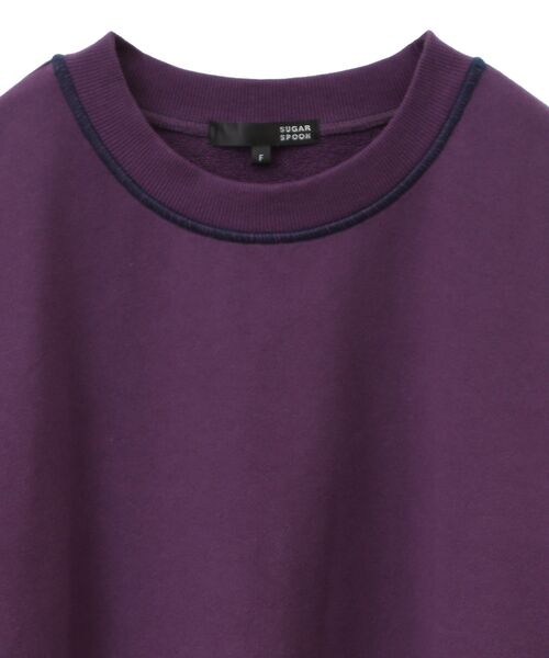 Sugar spoon（シュガースプーン）の「・SUGAR　SPOON　カラーstスウェット（スウェット・レディース・グリーン/ライトグレー/パープル/ブラック/チャコールグレー・FREE）」の22枚目の写真