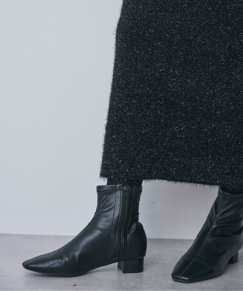 ラメニットタイトスカート（スカート）｜DOLLUPOOPS（ドールアップウップス）