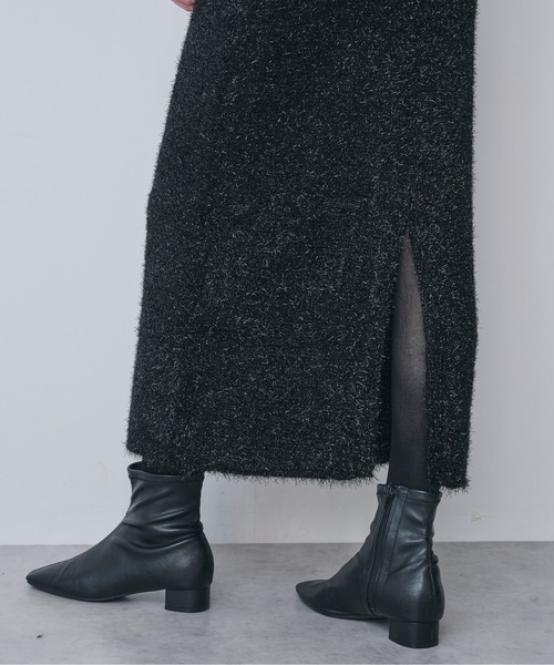 ラメニットタイトスカート（スカート）｜DOLLUPOOPS（ドールアップウップス）