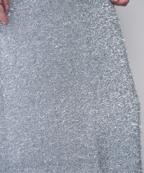 ラメニットタイトスカート（スカート）｜DOLLUPOOPS（ドールアップウップス）