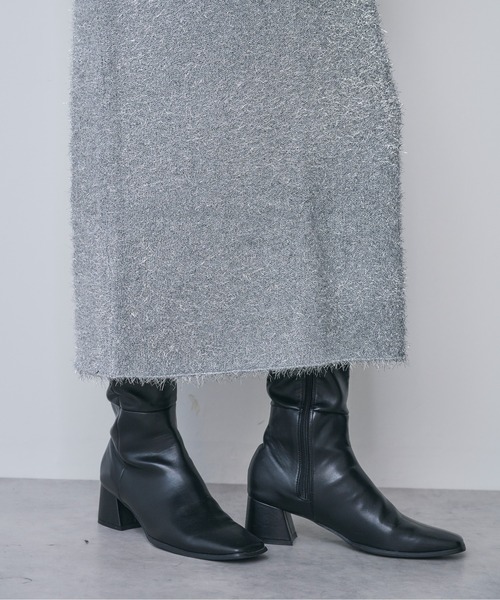 ラメニットタイトスカート（スカート）｜DOLLUPOOPS（ドールアップウップス）