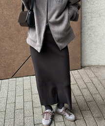 JOURNAL STANDARD | ウールライクハリヌキロングスカート(スカート)