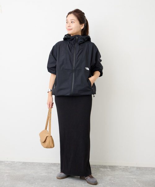 JOURNAL STANDARD（ジャーナルスタンダード）の「ウールライクハリヌキロングスカート（スカート・レディース・ブラック/ブラウン系その他・FREE）」の3枚目の写真