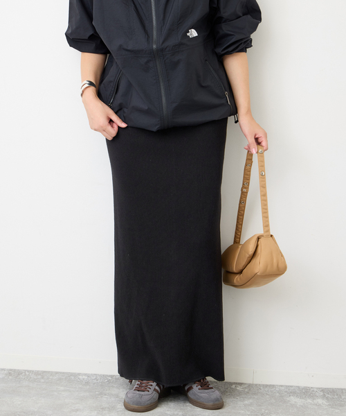 JOURNAL STANDARD（ジャーナルスタンダード）の「ウールライクハリヌキロングスカート（スカート・レディース・ブラック/ブラウン系その他・FREE）」の10枚目の写真