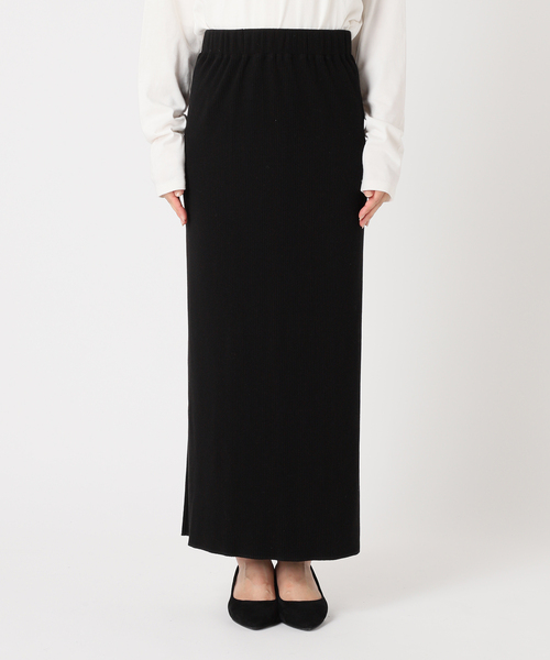 JOURNAL STANDARD（ジャーナルスタンダード）の「ウールライクハリヌキロングスカート（スカート・レディース・ブラック/ブラウン系その他・FREE）」の20枚目の写真