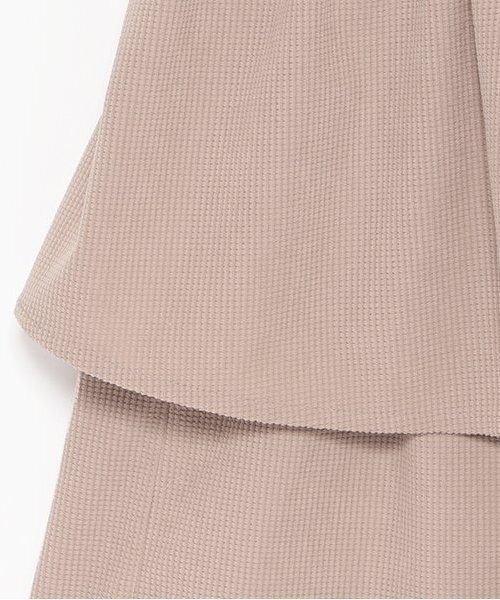 LOVETOXIC（ラブトキシック）の「ビスチェSETUP（シャツワンピース・キッズ・チャコール/ライトベージュ・S/M/L）」の10枚目の写真