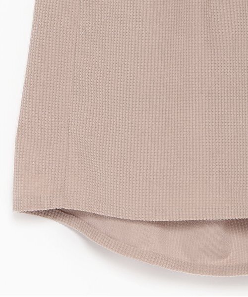 LOVETOXIC（ラブトキシック）の「ビスチェSETUP（シャツワンピース・キッズ・チャコール/ライトベージュ・S/M/L）」の14枚目の写真