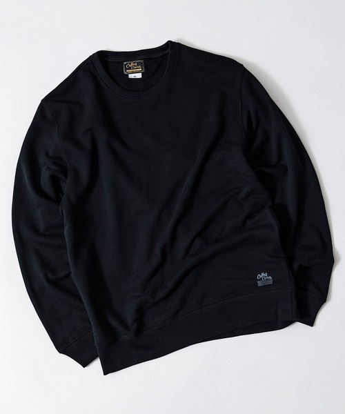 Coffee & Cigarettes(コーヒーアンドシガレッツ)の「2-9B(2E4) Standard Fit 8.4oz CREW NECK SWEAT(スウェット・メンズ・オートミール/ブラック/杢グレー・S/M/L/XL)」の5枚目の写真