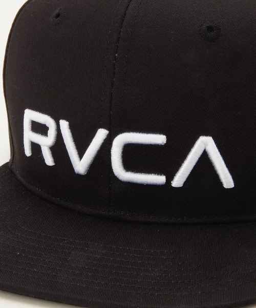 RVCA（ルーカ）の「RVCA キッズ RVCA TWILL SNAPBACK  キャップ 【2024年秋冬モデル】/ルーカキッズロゴスナップバックキャップ（キャップ・キッズ・ブラック/ブラウン/ブルー系その他・FREE）」の14枚目の写真