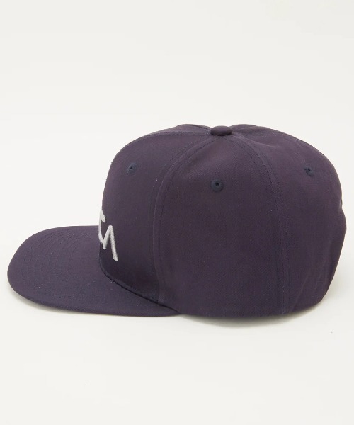 RVCA（ルーカ）の「RVCA キッズ RVCA TWILL SNAPBACK  キャップ 【2024年秋冬モデル】/ルーカキッズロゴスナップバックキャップ（キャップ・キッズ・ブラック/ブラウン/ブルー系その他・FREE）」の7枚目の写真