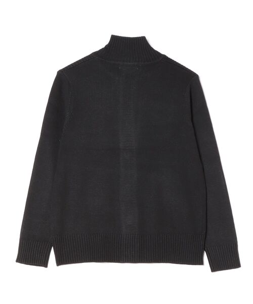 TOKYO SHIRTS(トウキョウシャツ)の「スタンドヘンリーネック レディースニットカーディガン(カーディガン/ボレロ・レディース・ネイビー/ピンク/ブラック/ブルー/グレー・M/LL/L)」の6枚目の写真