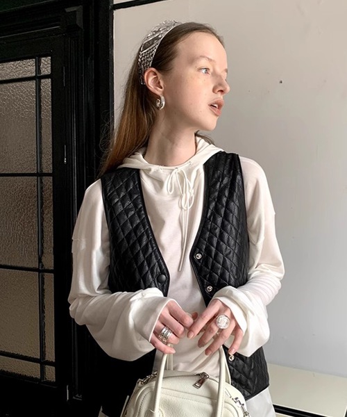 SANSeLF（サンセルフ）の「【LONSLAN】 クリアデザインカチューシャ sanal24a022（カチューシャ・レディース・クリア/ブラック・FREE）」の6枚目の写真