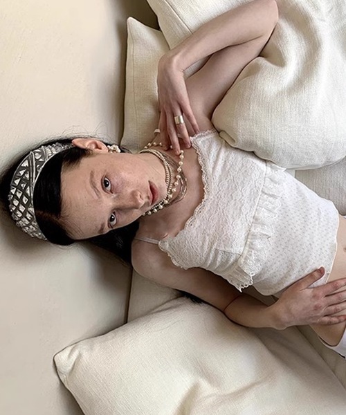 SANSeLF（サンセルフ）の「【LONSLAN】 クリアデザインカチューシャ sanal24a022（カチューシャ・レディース・クリア/ブラック・FREE）」の14枚目の写真