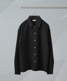 NORMANBROS/NORMANBROS 別注 ワイドポケット ピーチ起毛シャツ