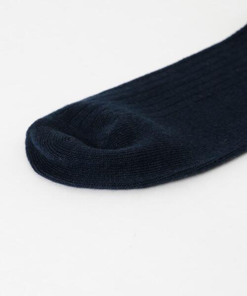 URBAN RESEARCH（アーバンリサーチ）の「『UR TECH』バイカラーソックス（ソックス/靴下・レディース・ネイビー/オフホワイト/グレー・22/24）」の7枚目の写真