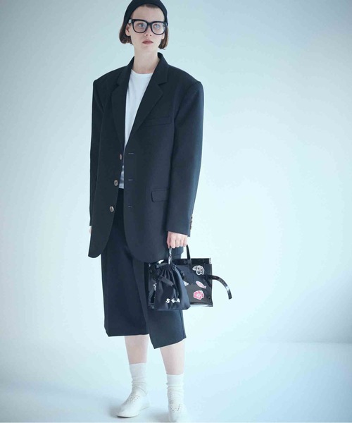 SEA（シー）の「サージ クロップド トラウザーズ（スラックス）」 - WEAR