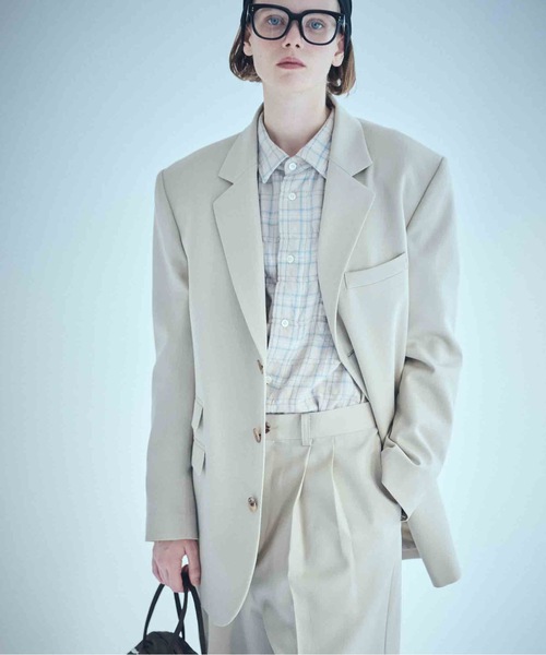 SEA（シー）の「サージ クロップド トラウザーズ（スラックス