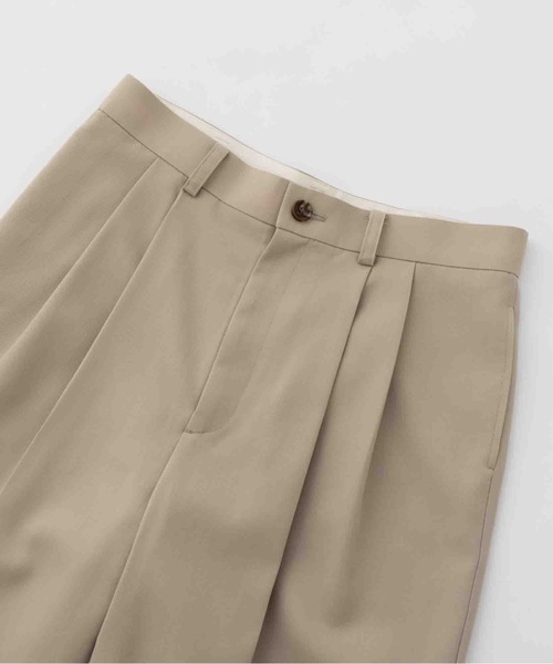 SEA（シー）の「サージ クロップド トラウザーズ（スラックス）」 - WEAR