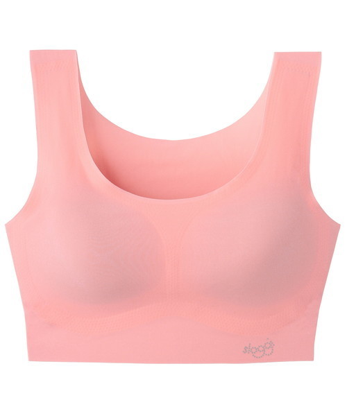 Sloggi(スロギー)の「【お気に入り登録数No.1。締めつけ感ゼロで1日中快適!】スロギーゼロフィール カップ付きハーフトップ【LLサイズ】 sloggi G016 N-Top(ブラジャー・レディース・パープル/ベージュ/ピンク/ダークグリーン/ブラック/サーモンピンク/グレー/ネイビー/ブラウン系その他/イエロー/レッド/シャーベット/カーキ/杢グレー/コーラル/ライトブルー・LL)」の13枚目の写真