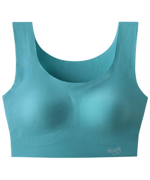 Sloggi(スロギー)の「【お気に入り登録数No.1。締めつけ感ゼロで1日中快適!】スロギーゼロフィール カップ付きハーフトップ【LLサイズ】 sloggi G016 N-Top(ブラジャー・レディース・パープル/ベージュ/ピンク/ダークグリーン/ブラック/サーモンピンク/グレー/ネイビー/ブラウン系その他/イエロー/レッド/シャーベット/カーキ/杢グレー/コーラル/ライトブルー・LL)」の6枚目の写真