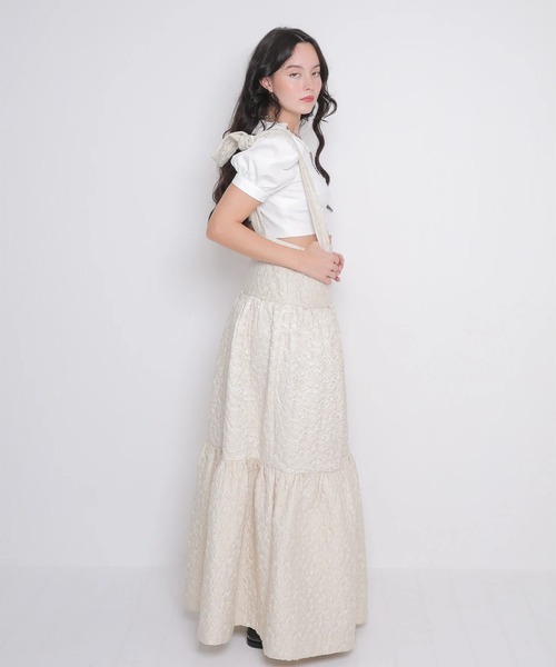 Foundry Mews(ファウンドリーミューズ)の「【Foundry Mews/ファウンドリーミューズ】Miley(ワンピース・レディース・ホワイト・FREE)」の4枚目の写真