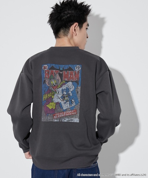 Tom&Jerry(トムアンドジェリー)の「∴WEGO/TOMandJERRYグラフィックプルオーバー(スウェット・メンズ・R/O/P/M・LARGE/MEDIUM)」の12枚目の写真