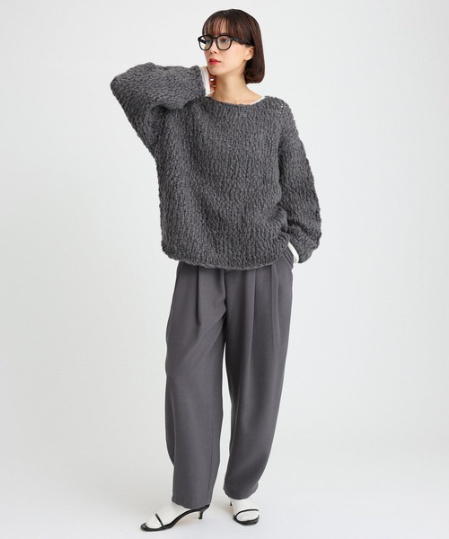 BABYLONE（バビロン）の「ハンドニットプルオーバー（ニット/セーター