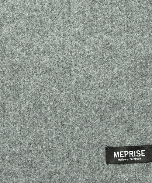 Right-on（ライトオン）の「ダブルフェイスマフラー（マフラー・メンズ・ネイビー/オレンジ/グレー/ブラック・フリー）」の12枚目の写真