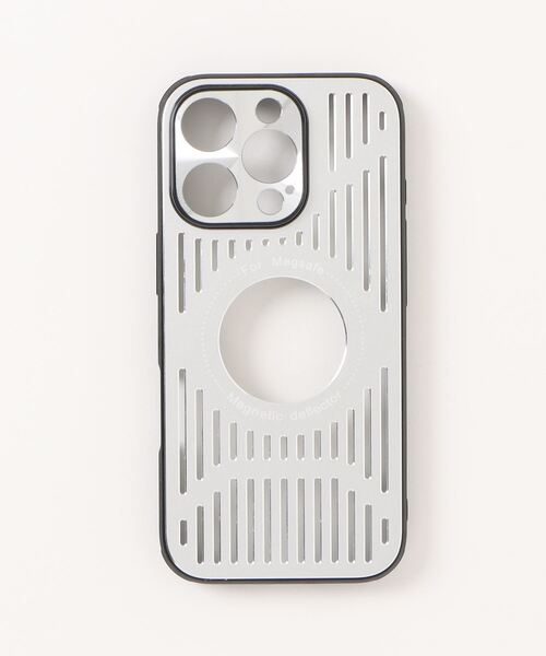 Fun & Daily(ファンアンドデイリー)の「Trunk Metal iPhone Case 14 15 16 17 Plus Pro ProMax(スマホケース/カバー・メンズ・シルバー・iPhone 16/iPhone 16 Plus/iPhone 16 Pro/iPhone 16 Pro Max/iPhone 14/iPhone 14 Plus/iPhone 14 Pro/iPhone 14 Pro Max/iPhone 15/iPhone 15 Plus/iPhone 15 Pro/iPhone 15 Pro Max/iPhone 17/iPhone 17 Pro/iPhone 17 Pro Max)」の2枚目の写真
