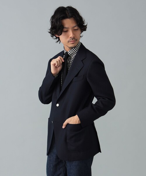 BEAMS F ネイビー 春夏用ジャケット 2023春夏スタイリング Vol.13｜ビームス 長崎｜BEAMS