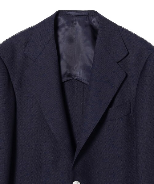 BEAMS F（ビームスエフ）の「HANDMADE SAVILE CLIFFORD ネイビー ブレザー（テーラードジャケット・メンズ・ネイビー・42/52/50/48/46/44）」の18枚目の写真
