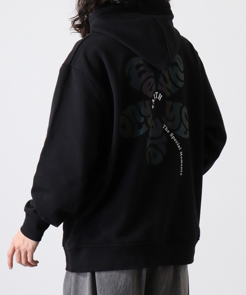 A.T,C in the attic homme(エーティーシーインジアティックオム)の「A.T,C in the attic homme タマムシリフレクタープリント プルパーカー(パーカー・メンズ・ブラック/ホワイト・L/M)」の19枚目の写真