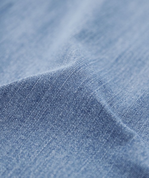 n'OrLABEL（ノアールレーベル）の「『ロールアップストレートデニムパンツ』（デニムパンツ・レディース・ネイビー/ブルー/オフホワイト・L～LL/S～Ｍ/3L）」の7枚目の写真