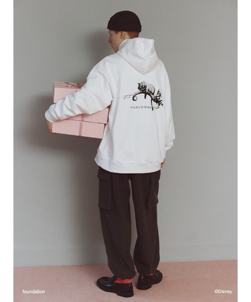 セール】ALICE/ウラケプリントパーカー 208908（スウェット