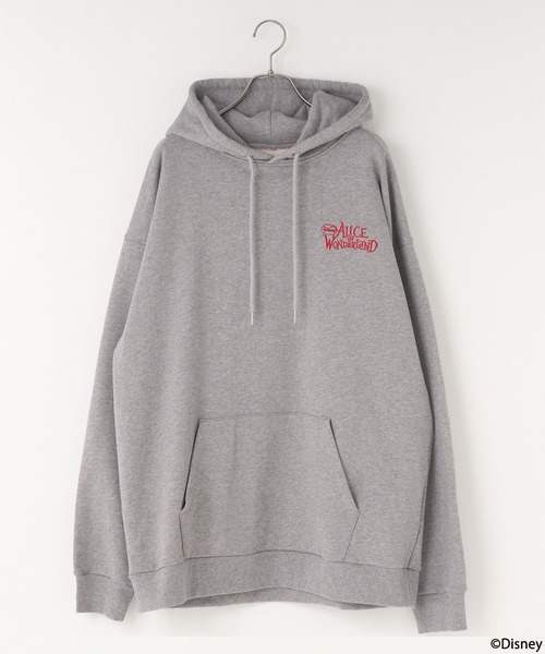 LOWRYS FARM（ローリーズファーム）の「ＡＬＩＣＥ/ウラケプリントパーカー　208908（スウェット・メンズ・グレー/オフホワイト・FREE）」の7枚目の写真